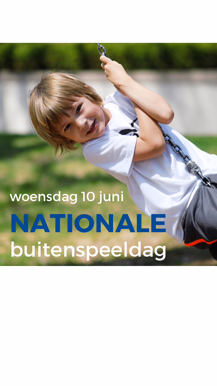 Nationale buitenspeeldag 2026